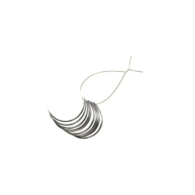 Suture Needle Spring Eye 1/2 Round 23 mm 10/pk