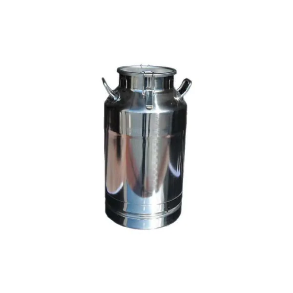 50 Liter Stainless Steel Milk Can with Locking Lid