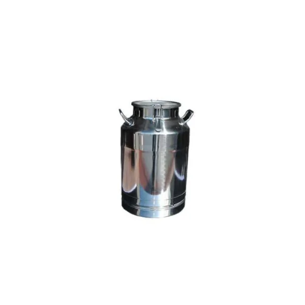 20 Liter Stainless Steel Milk Can with Locking Lid
