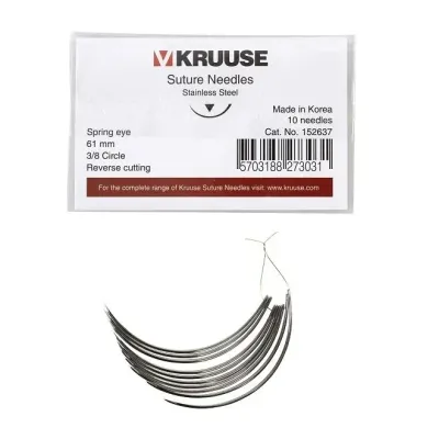 sharp-pointed veterinary needle
