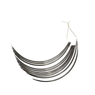 Spring sewing needle and safe operation equipment.