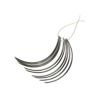 KRUUSE Sütür İğnesi Spring Eye 3/8 Keskin 49 mm 10/pk | Modernciftlik