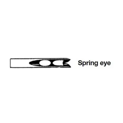 Sütür İğnesi Spring Eye 3/8 Keskin 21 mm 10/pk Sütür ve Dikiş Ekipmanları KRUUSE satın al