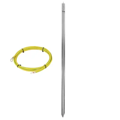 Galvanizli Kalin Topraklama Demiri 200 cm - Güvenli Kurulum Için Ideal | Modern Çiftlik