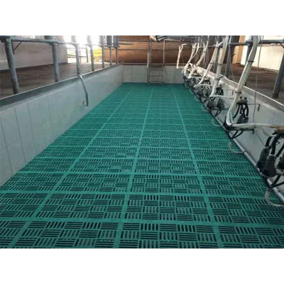 Plastik sağım salonu üçün döşək 39 sm x 52 sm ölçülü ferma təhlükəsizlik lövhəsi