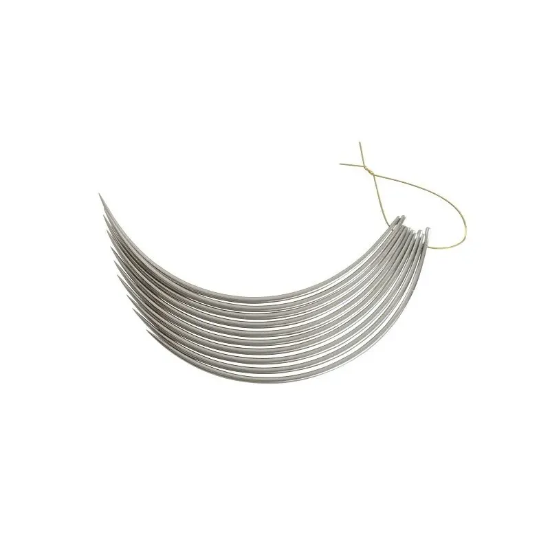 Nahtnadeln, Standard-Öffnung, 3/8 Zoll, rund, 69 mm, 10 Stück/Packung