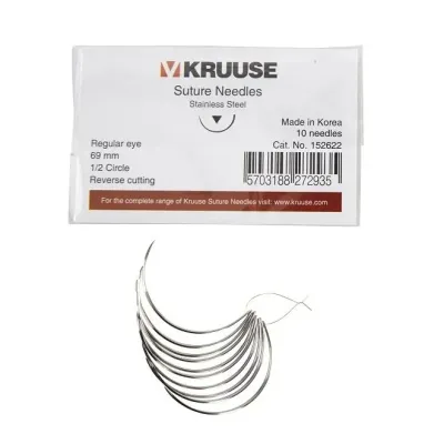 sharp-pointed surgical needle