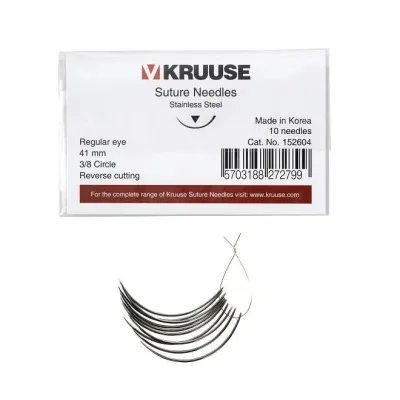 sharp-pointed surgical needle