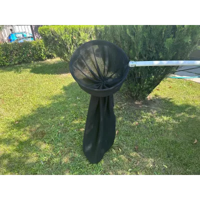  Plastik saplı yılan taşıma torbası fileli 175 cm koruyucu yılan yakalama filesi
