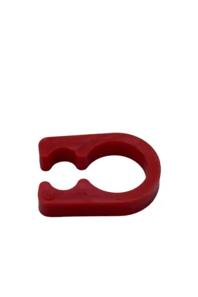 Single hose connector, dairy farm milking machine installation component.