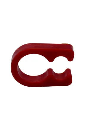 Single hose connector adapter made of plastic, milk pipe connection adapter.