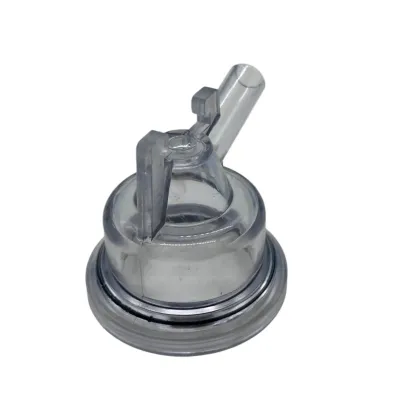 Milk claw 160 cc transparent lid milk flow control claw cup plastic part