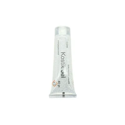 Easy-to-apply horn removal gel, caustic gel, horn burning gel.