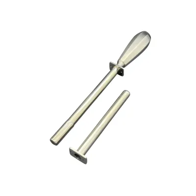 Trokar 15 cm Krom Kaplamali 2 Kanülllü ve Metal Kulplu - Hemen Satin Al! | Modern Çiftlik