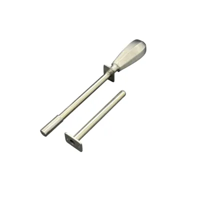 Trokar 9 cm Krom Kaplamali 2 Kanüllü ve Metal Kulplu - Hemen Satin Al! | Modern Çiftlik