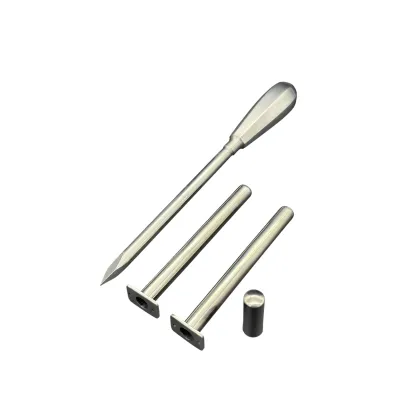 Trokar 9 cm Krom Kaplamali 2 Kanüllü ve Metal Kulplu - Hemen Satin Al! | Modern Çiftlik