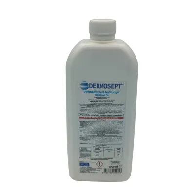  Yaralar için oksijenli su antibakteriyel çözelti 1000 ml antiseptik