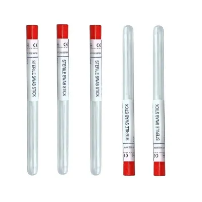 Eküvyonlu kültür swap dry swab 100 adet steril kuru numune alma çubuğu kutusu