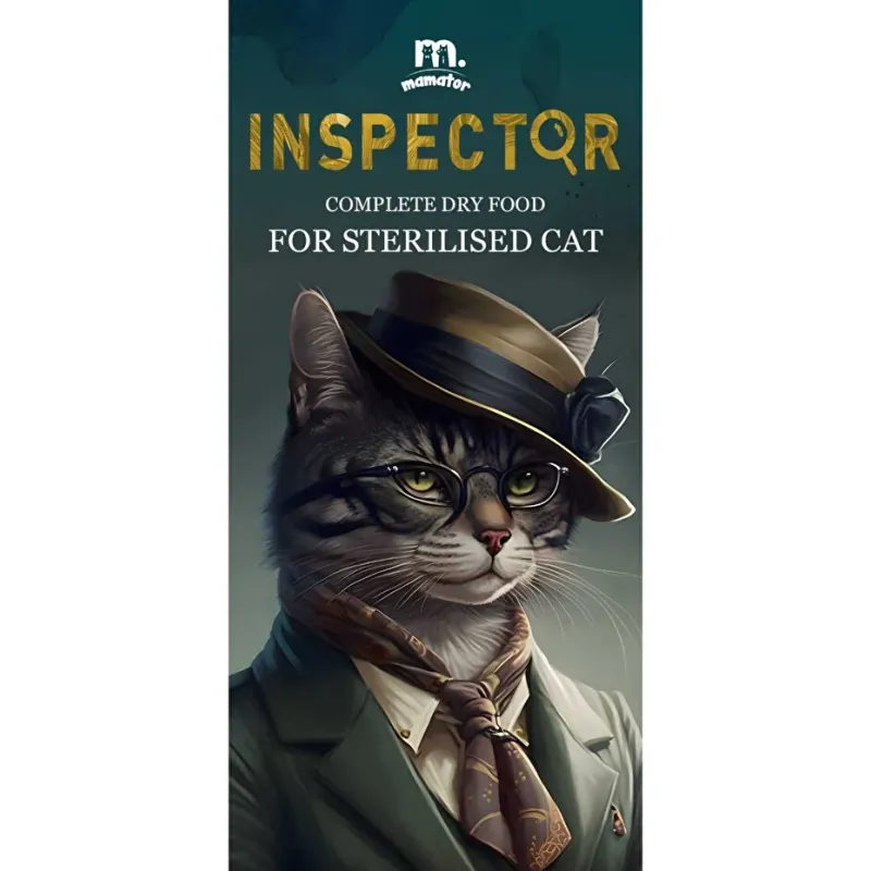 INSPECTOR STERILISED KISIR KEDİ MAMASI 15 kg Hypoallergenic