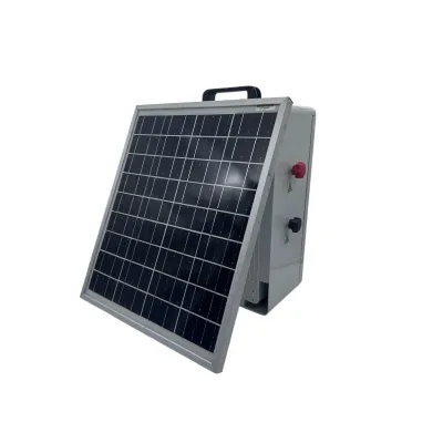 Günəş enerjisi ilə işləyən elektrik hasar qurucusu, 7.8 Joule fasiləsiz torpaq mühafizə sistemi.