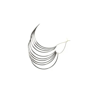 68mm sewing needle, long surgical sewing needle.