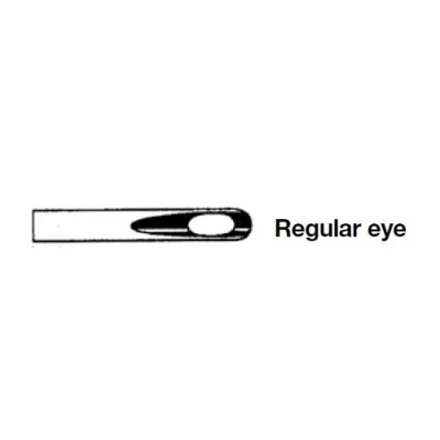 KRUUSE Sütür İğnesi Regular Eye 1/2 Yuvarlak 28 mm 10/pk | Modernciftlik