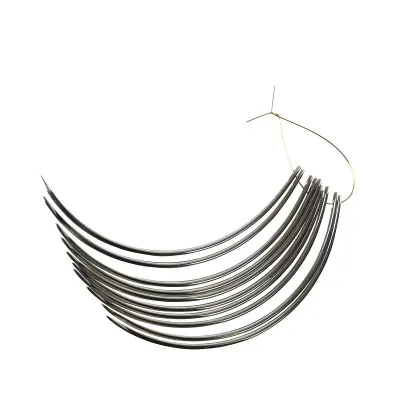 Tikiş İynəsi Adi Göz 3/8 Kəskin 61 mm 10/paket – KRUUSE