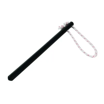 Durable plastic handle slow restraint device that facilitates animal restraint for safe veterinary examinations.