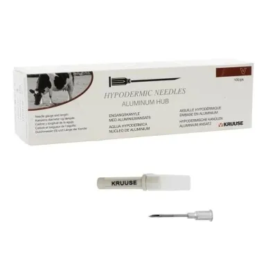 Kruuse Enjektör Ignesi 16G x 1 | 1,6x25 mm Alüminyum Hub