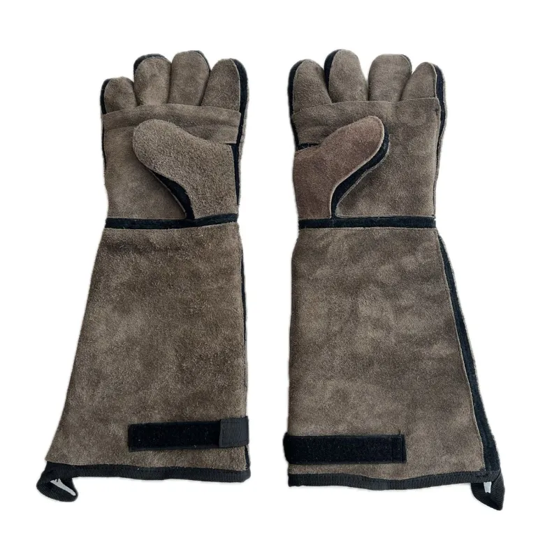 Pişik Tutma Əlcəyi, Dişlərə Davamlı, Tam Dəri, 45 sm