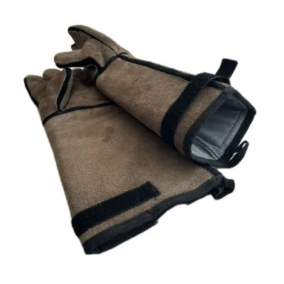 Pişik Tutma Əlcəyi, Dişlərə Davamlı, Tam Dəri, 45 sm – Farmena