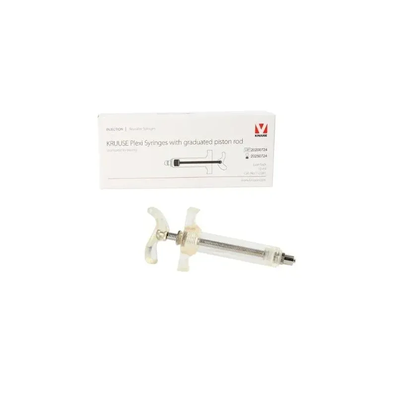 Mica Injector 10 ml Piston Adjustable