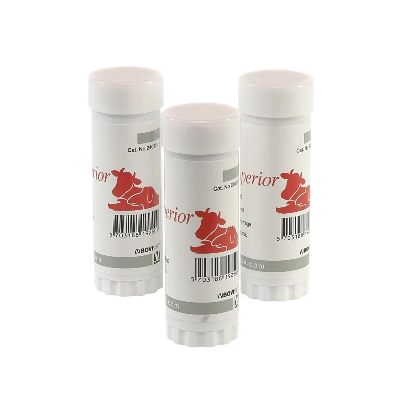 Bovivet Superior Marking Pen Red