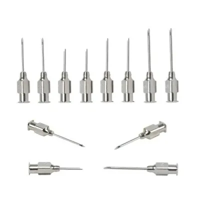 Special 12-Piece Mixed Veterinary Syringe Needle Set for Calves and Cattle