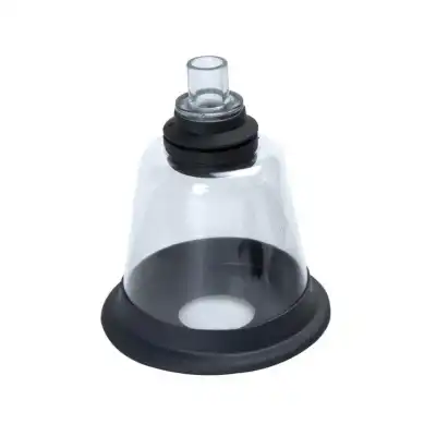 Küçük ırk kediler için uygun 85 mm boyutta anestezi maskesi