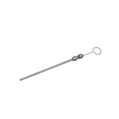 Metal Nipple Probe can be attached to a 4 mm syringe.