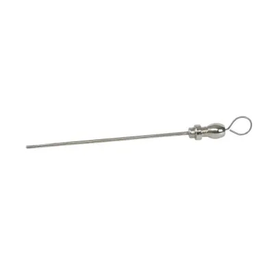 Metal Nipple Probe Attachable to 2.5 mm Syringe