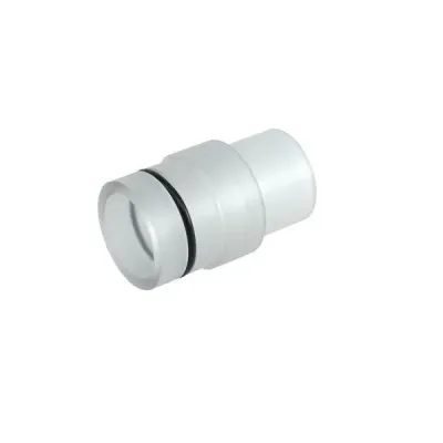 40 mm diameter connection connector compatible with ET systems.