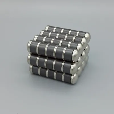 Chrome-plated Japanese magnet for cows.