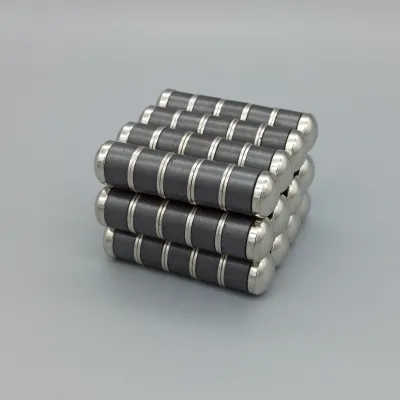 Chrome-plated Japanese magnet for cows.