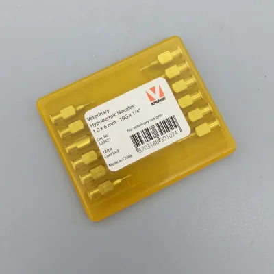 1.0 x 6 mm şpris iynəsi, qutuda 12 ədəd.