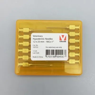  Tekrar Kullanılabilir Enjektör İğnesi 1.2x25 mm