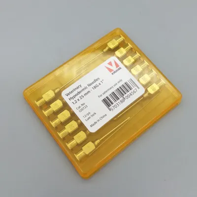  1.2x25 mm Veteriner Enjektör İğnesi 12 li
