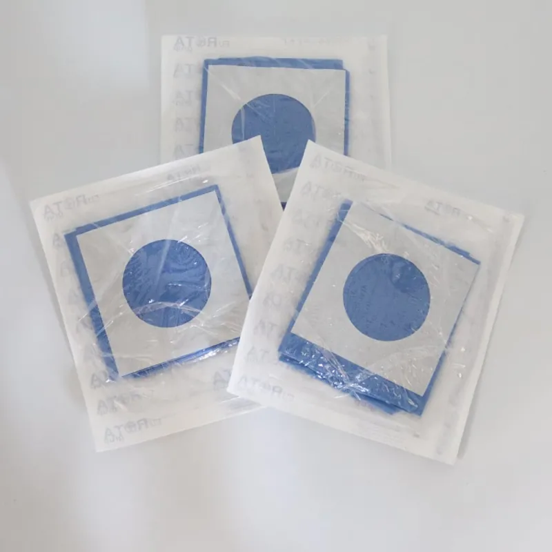 Steril Cerrahi Delikli Serviyet Örtüsü (Sıvı Geçirmez) 50*50 CM