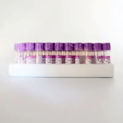 K3 Edta Tube 0.5 ML (Pediatric) (Purple Cap) Pack of 50