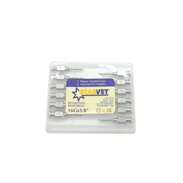 Syringe Needle 15 x 16 (12 Pieces)