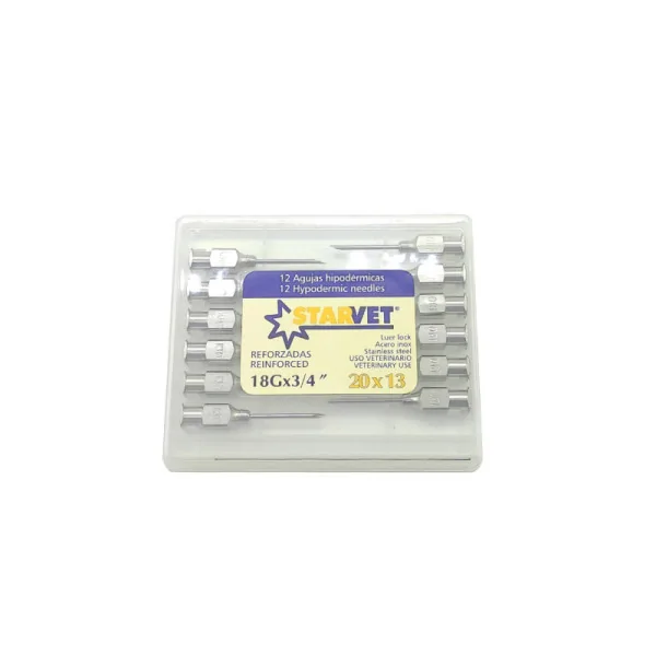 Syringe Needle 20 x 13 (12 Pieces)