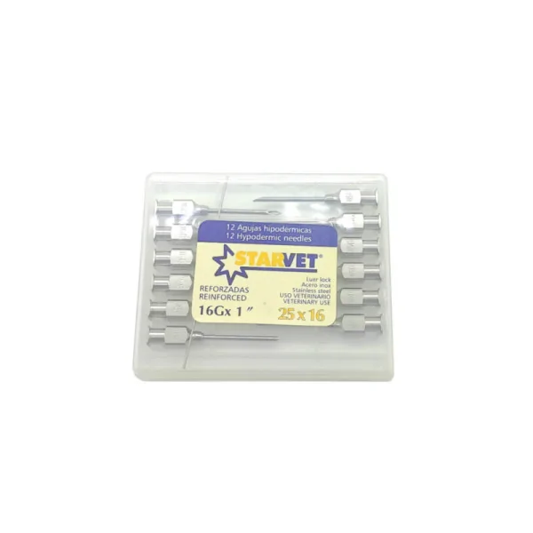 Syringe Needle 25 x 16 (12 Pieces)