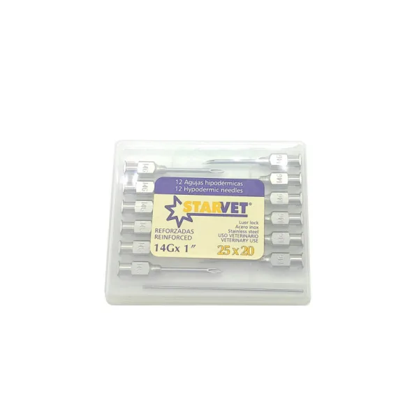 Syringe Needles 25 x 20 (12 Pieces)