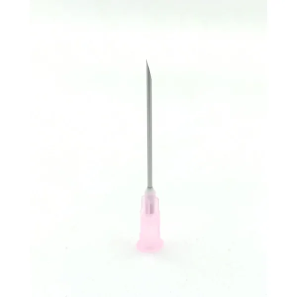 1.20 x 38 mm 18G x 1 1/2 Çəhrayı Steril Şpris İynəsi (500 ədəd)